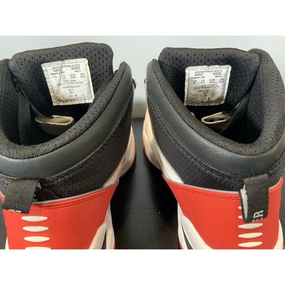 Avenger Work Boots Reaction Mid /Nano Fiber Safety Toe/Men's Size 9 - Picture 5 of 7